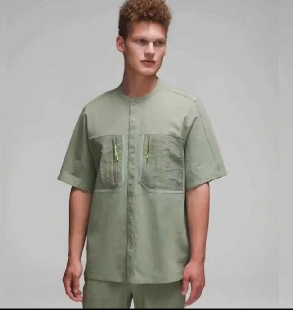 lululemon athletica Green Men's Shirt